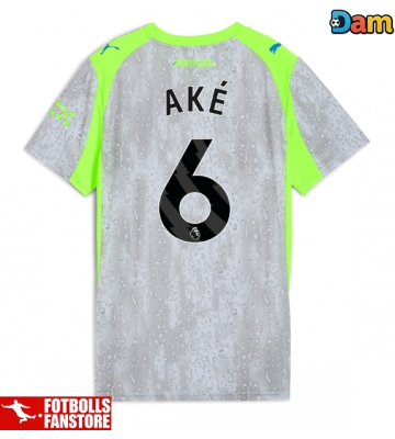 Manchester City Nathan Ake #6 Tredje Tröja Dam 2025-26 Kortärmad
